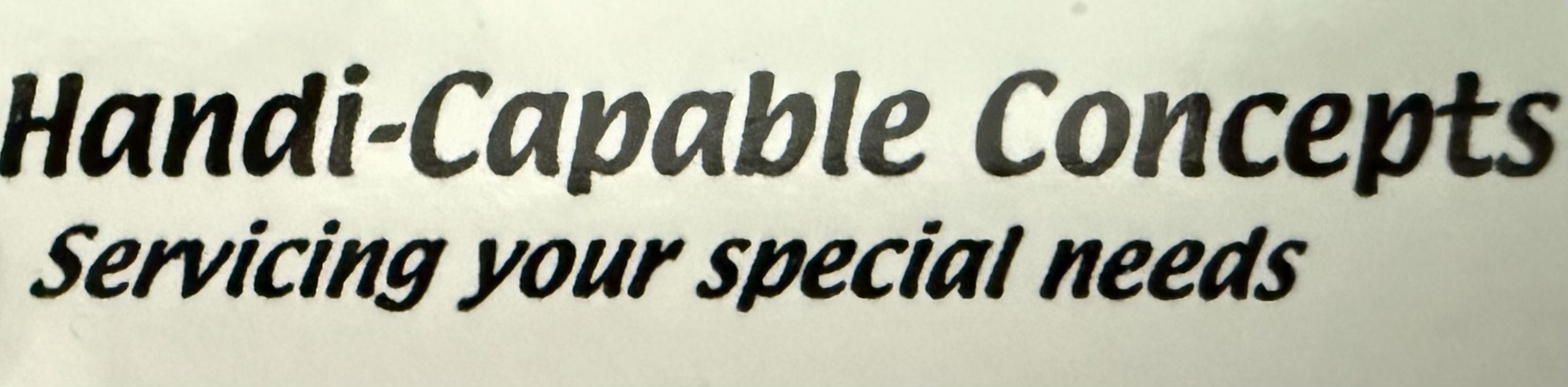 Handi-Capable Concepts